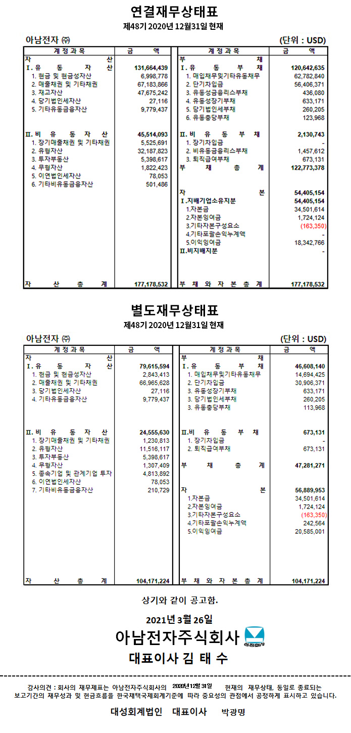 결산공고 이미지1